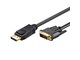 Näyttökaapeli - Pro DisplayPort - DVI-D - Musta - 1m - DPDVI-D-3