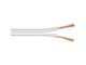 Audiokaapelit - Pro Speaker Cable 0.5mm Valkoinen - 50m - 4040849151026