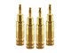 Audiokaapelit - ClickTronic Banaani Plug - 4 pack - 4040849539831