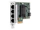 Verkkokortit (verkkosovittimet, tulostuspalvelimet jne.) - Hewlett Packard Enterprise Ethernet 1Gb 4-port 366T Adapter - 811546-B21