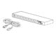 Virtakaapelit (ulkoinen) - APC Mittaripaneelin PDU - AP7821B