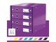 Arkistointi & Säilytys - Leitz vetolaatikosto Click & Store 4-ltk WOW Violetti - 60490062
