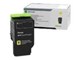 Mustepatruunat, värikasetit ja lisävarusteet - Lexmark 78C0U40 Keltainen Ultra High Yield Toner Cart - 78C0U40