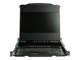 Näyttö - 17" StarTech.com 17 tuuman Dual Rail -rackmount KVM-konsoli 1080p:llä - DVI ja VGA - KVM-konsoli - Full HD (1080p) - 17,3 tuumaa - RKCOND17HD