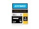 Paperit, valokuvapaperit ja tarrat - DYMO Dymo Rhino - Pysyvät polyesteriteipit, 19 mm x 5,5 m - musta valkoisella - 18484