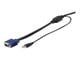 KVM-kaapelit - StarTech.com 15ft / 4.6m USB KVM Cable for Rackmount Consoles - VGA and USB - video / USB-kaapeli - 4.6 m - RKCONSUV15