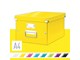 Arkistointi & Säilytys - Leitz WOW Click & Store säilytyslaatikko, Medium Keltainen - 60440016