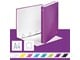 Mapit & Kansiot - Leitz rengaskansio WOW A4+ 4DR/25 mm Violetti - 42420062