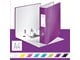 Mapit & Kansiot - Leitz WOW kartonkimappi 180° A4/80mm Violetti - 10050062