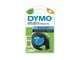 Paperit, valokuvapaperit ja tarrat - DYMO LT -muoviteipit, 12 mm x 4 m rulla, musta teksti siniselle, LetraTag-tulostimille - S0721650