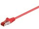 Verkkokaapelit - Pro LAN CAT 6 S/FTP - Punainen - 5m - 4040849682810