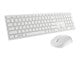 Näppäimistöt - Dell Pro Wireless Keyboard & Mouse (US International Layout) - Näppäimistö ja Hiirisetti - Universal - Valkoinen - KM5221W-WH-INT