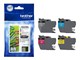 Mustepatruunat, värikasetit ja lisävarusteet - Brother LC 422XL 4-Pack High Kapasiteetti Black/Yellow/Cyan/Magenta Ink - LC422XLVALDR
