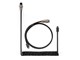 Näppäimistöt - Keychron Custom Coiled Aviator USB-C Cable - Musta - Päivitä lisävarusteita - Musta - Cab-B