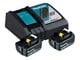 Akut ja laturit - Makita DC18RC battery charger - with battery - 2 - Li-Ion - 197570-9
