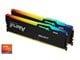 RAM - Kingston FURY Beast RGB DDR5-5600 - 32GB - CL36 - Dual Channel (2 pcs) - AMD EXPO & Intel XMP - Musta RGB - KF556C36BBEAK2-32