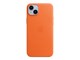 Puhelin - Kannet ja kotelot - Apple iPhone 14 Plus Leather Case with MagSafe - Oranssi - MPPF3ZM/A