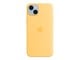 Puhelin - Kannet ja kotelot - Apple iPhone 14 Plus -silikonikotelo MagSafella - Sunglow - MPTD3ZM/A