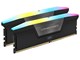 RAM - Corsair Vengeance RGB DDR5-6400 - 32GB - CL32 - Dual Channel (2 pcs) - Intel XMP - Musta RGB - CMH32GX5M2B6400C32