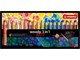 Harrastustarvikkeet - STABILO woody Arty 3 in 1 cardboard wallet of 18 pens incl. A sharpener - 208543