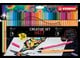 Harrastustarvikkeet - STABILO Pen 68/88 Arty cardboard box of 36 pens in 18 colors - 204088