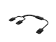 Kotelot - lisätarvikkeet - Corsair iCUE LINK Y-Cable 600mm (straight connectors) - CL-9011124-WW