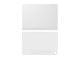 Tabletti - Kannet & Suojakotelot - Samsung Galaxy Tab S10 FE / Tab S9 FE / Tab S9 - Smart Book Cover - White - EF-BX710PWEGWW
