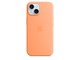 Puhelin - Kannet ja kotelot - Apple iPhone 15 Silicone Case with MagSafe - Orange Sorbet - MT0W3ZM/A