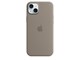Puhelin - Kannet ja kotelot - Apple iPhone 15 Plus Silicone Case with MagSafe - Clay - MT133ZM/A