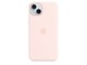 Puhelin - Kannet ja kotelot - Apple iPhone 15 Plus Silicone Case with MagSafe - Light Pink - MT143ZM/A