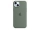 Puhelin - Kannet ja kotelot - Apple iPhone 15 Plus Silicone Case with MagSafe - Cypress - MT183ZM/A