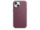 Puhelin - Kannet ja kotelot - Apple iPhone 15 FineWoven Case with MagSafe - Mulberry - MT3E3ZM/A