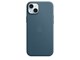 Puhelin - Kannet ja kotelot - Apple iPhone 15 Plus FineWoven Case with MagSafe - Pacific Blue - MT4D3ZM/A
