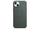 Puhelin - Kannet ja kotelot - Apple iPhone 15 Plus FineWoven Case with MagSafe - Evergreen - MT4F3ZM/A