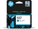 Mustepatruunat, värikasetit ja lisävarusteet - HP 937 / 4S6W2NE - Cyan Ink - 4S6W2NE