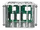 Kovalevyt - lisätarvikkeet - HP E 2SFF Tri-Mode U.3 x4 BC Side-by-Side Drive Cage Kit - P55093-B21