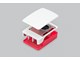 Kotelot - Raspberry Pi 5 Case - Red/White - Kotelot - Raspberry Pi - Valkoinen - SC1159
