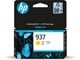 Mustepatruunat, värikasetit ja lisävarusteet - HP 937 / 4S6W4NE - Yellow Ink - 4S6W4NE
