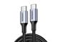 USB kaapelit - UGREEN USB-C <-> USB-C - 100W - 1.8m - Musta - 70429