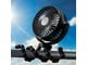Gadget - Mikamax Flex Fan – 5200mAh Powerbank – Joustava Tuuletin Mustekulmajaloilla - 05107
