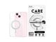Puhelin - Kannet ja kotelot - CARE by PanzerGlass Feature Case Transparent w. Silver Kickstand & MagSafe iPhone 15 - PANZER1413
