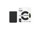 Puhelin - Muut lisävarusteet - CARE by PanzerGlass Fashionable Card Holder Black iPhone - PANZER1445