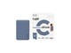 Puhelin - Muut lisävarusteet - CARE by PanzerGlass Fashionable Card Holder Blue iPhone - PANZER1447