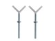 Vauvatarvikkeet - Hauck Y-piece for security gate 2 pcs - 596999