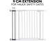 Vauvatarvikkeet - Hauck Safety Gate Extension 9 cm dark grey - 597972