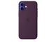 Puhelin - Kannet ja kotelot - Apple iPhone 16 Plus Silicone Case with MagSafe - Plum - MYYD3ZM/A