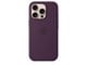 Puhelin - Kannet ja kotelot - Apple iPhone 16 Pro Silicone Case with MagSafe - Plum - MYYM3ZM/A