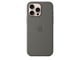 Puhelin - Kannet ja kotelot - Apple iPhone 16 Pro Max Silicone Case with MagSafe - Stone Gray - MYYV3ZM/A