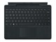 Näppäimistöt - Microsoft Surface Pro Signature - Näppäimistö - Saksa - Musta - 8X8-00145