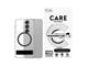 Puhelin - Kannet ja kotelot - CARE by PanzerGlass Feature Case Transparent w. Black Kickstand & QI Compatible Samsung Galaxy S25 - CRRFBKQG38388